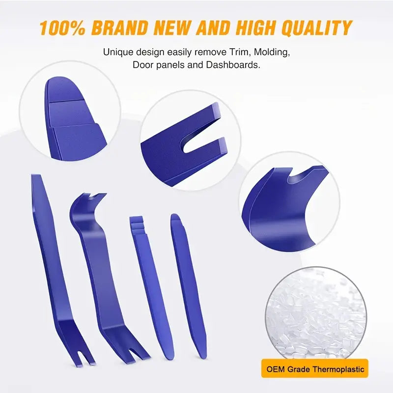 Men's Car Interior Removal Tool Kit - 4 or 5 Pieces