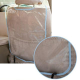 Transparent Car Seat Kick Mat and Dirt Protector