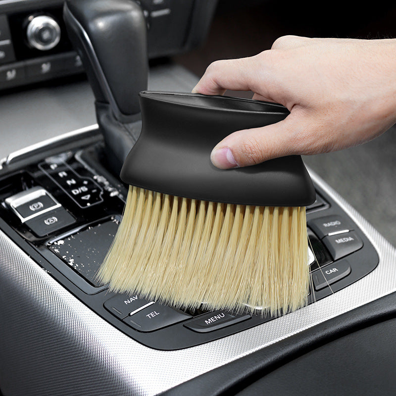 Car Interior Soft Bristle Dusting Brush for Crevices