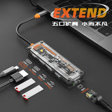 Type-C USB Hub Multi-Function Dock with HDMI