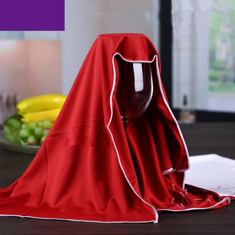 Professional Microfiber Cleaning Cloth for Glassware
