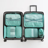 Cation Travel Organizer Bag Set - 7 Pieces Customizable
