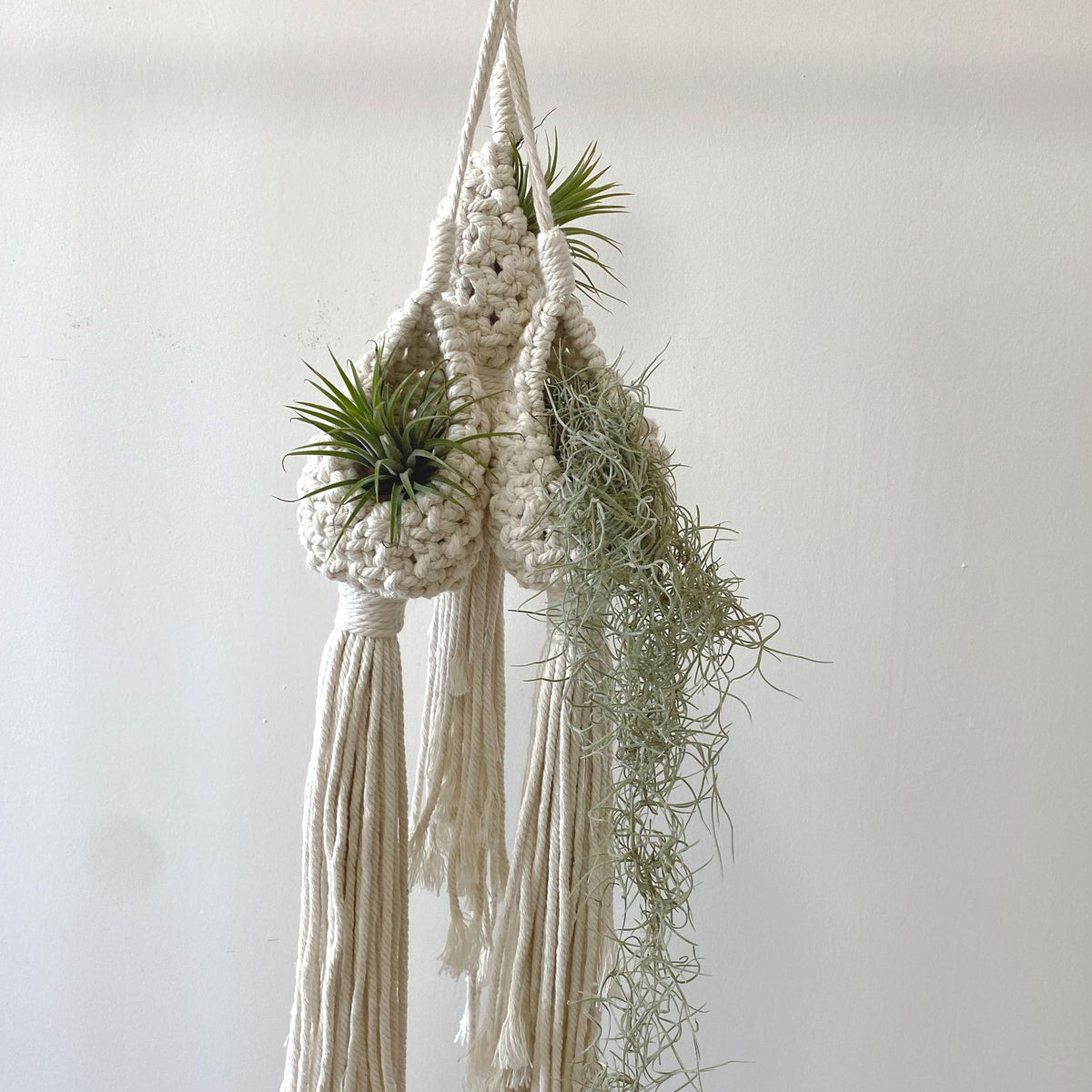 Bohemian Handmade Woven Tapestry Planter Decor