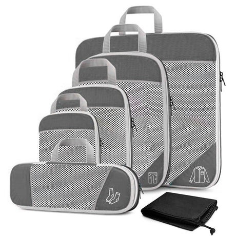 Lightweight Travel Storage Organizer Set with Shoe Bag