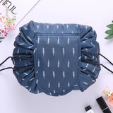 PLEEGA Women Drawstring Travel Cosmetic Bag Organizer