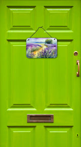 Lavender in Watercolor Wall or Door Hanging Prints