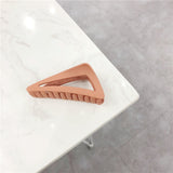 Triangular Geometric Hair Clip - Retro Ins Style
