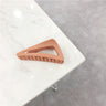 Triangular Geometric Hair Clip - Retro Ins Style