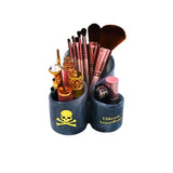 3-in-1 Crystal Epoxy Mold for Makeup Brush Holder