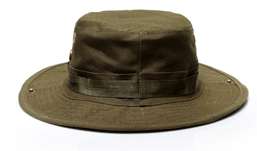 Camouflage Outdoor Round Brim Hat for Hiking