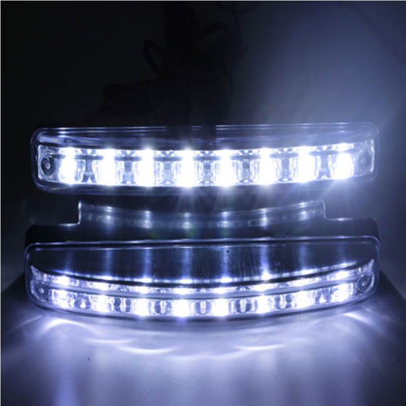 Car Daytime Running Lights Universal Spotlight Upgrade