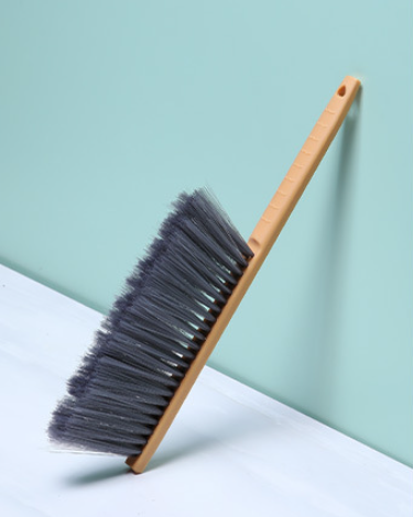 Soft Utility Cleaning Brush with Multicolor Handle