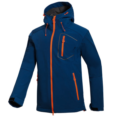 Men's Outdoor Softshell Jacket for Camping and Hiking