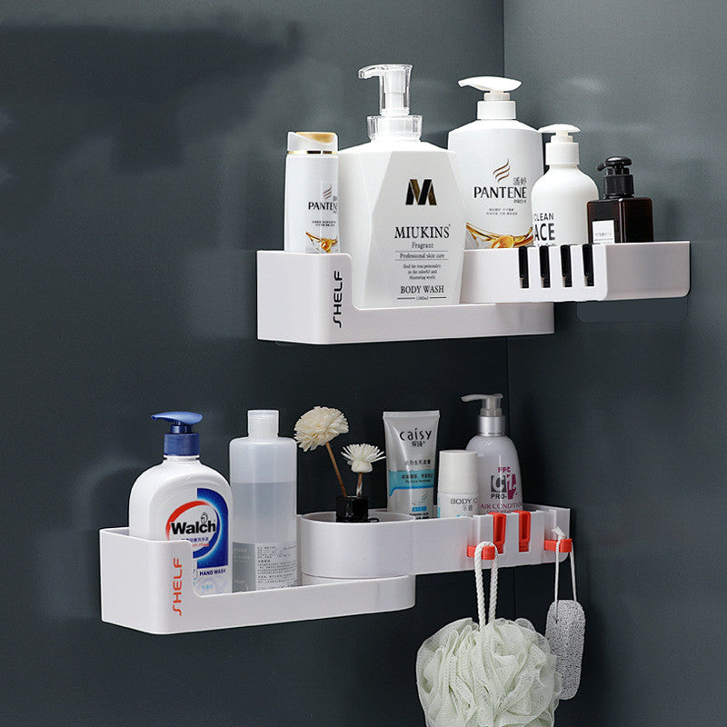 Creative Wall-Mounted Bathroom Storage Shelf (Triangle)