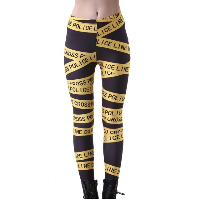 Ladies' Printed Fitness Leggings
