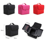 Oxford Makeup Case Portable Beauty Tool Bag