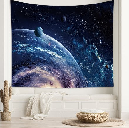 Home Decor Tapestry - Planet Design Wall Hanging
