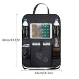 Car Seatback Organizer with Cup Holder - Travel Accessory