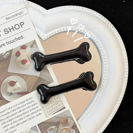Japanese Harajuku Bone Hair Clip - Creative Accessory