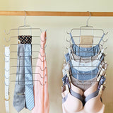 Multifunctional Foldable Clothing Hanger for Storage