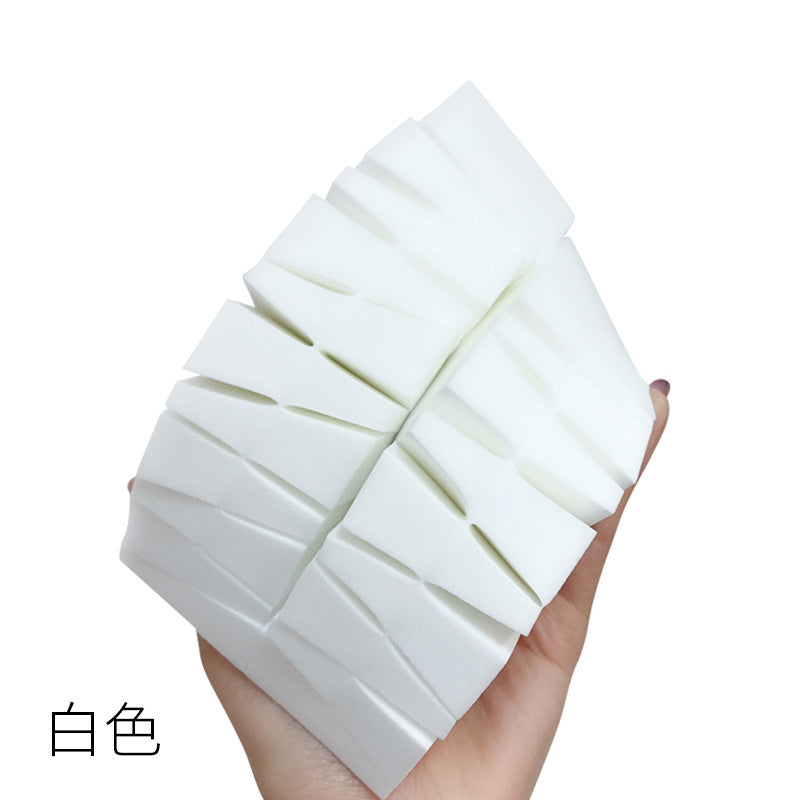 Professional Makeup Sponge with Hydrophilic Triangles (24 pcs)