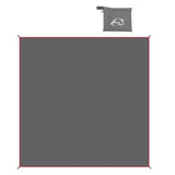 Wind Tour Portable Multifunctional Outdoor Camping Tarp Groundsheet Footprint Lightweight Floor and Ground Tarps for Camping Hiking with Carry Bag (177" x 177")