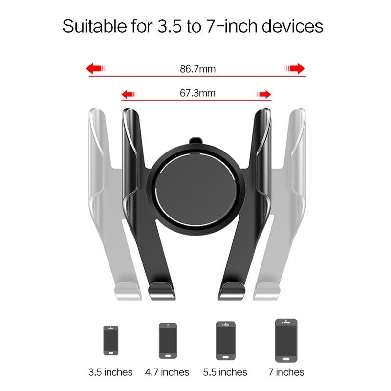 Creative Car Air Vent Gravity Phone Mount Holder