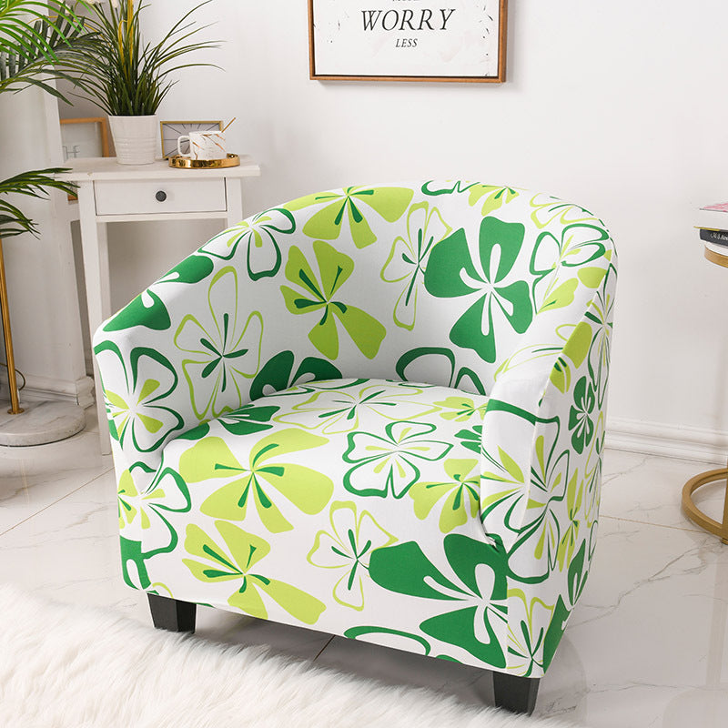 Geometric Pattern Stretch Sofa Cover for Home Decor