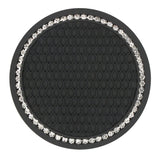 Creative Honeycomb Car Cup Holder Mat with Rhinestones