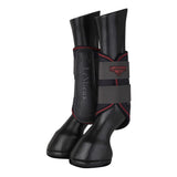 LeMieux Grafter Brushing Horse Boots - Protective Gear and Training Equipment - Equine Boots Wraps & Accessories - Cinder - Small