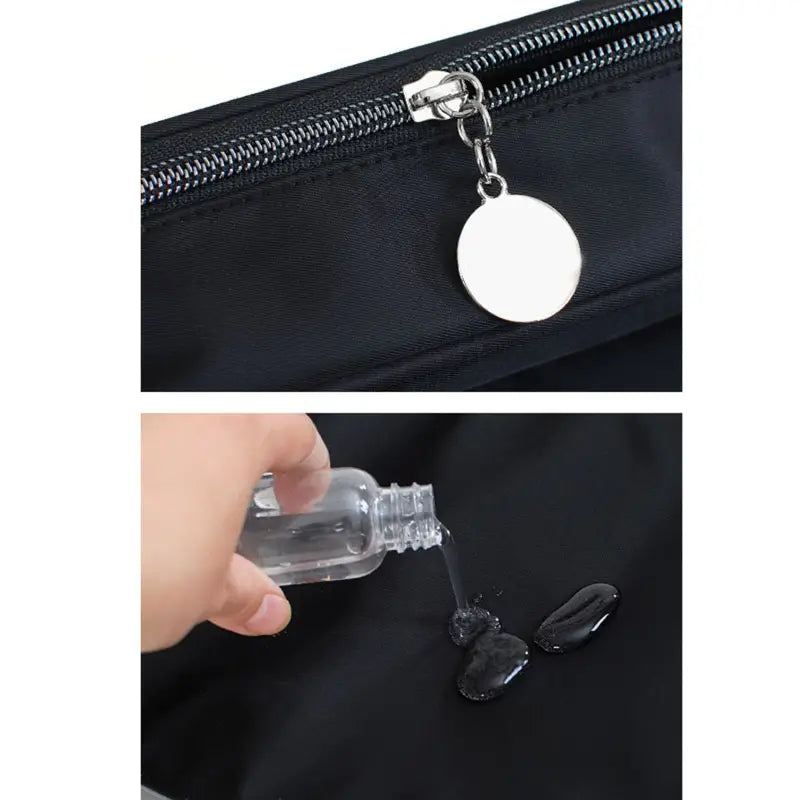 Portable Roll-Up Makeup Brush Organizer for Women