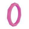 Geometric 3mm Silicone Ring for Outdoor Sports