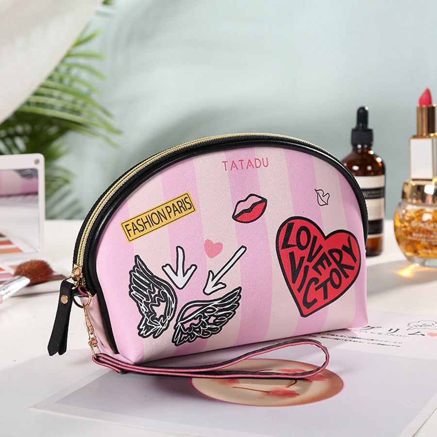 Creative Portable Women's Dumpling Cosmetic Bag