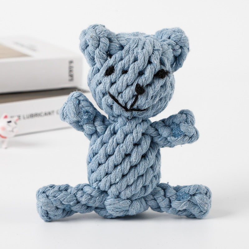 Pet Toy: Chew Rope Animal Shape for Dogs