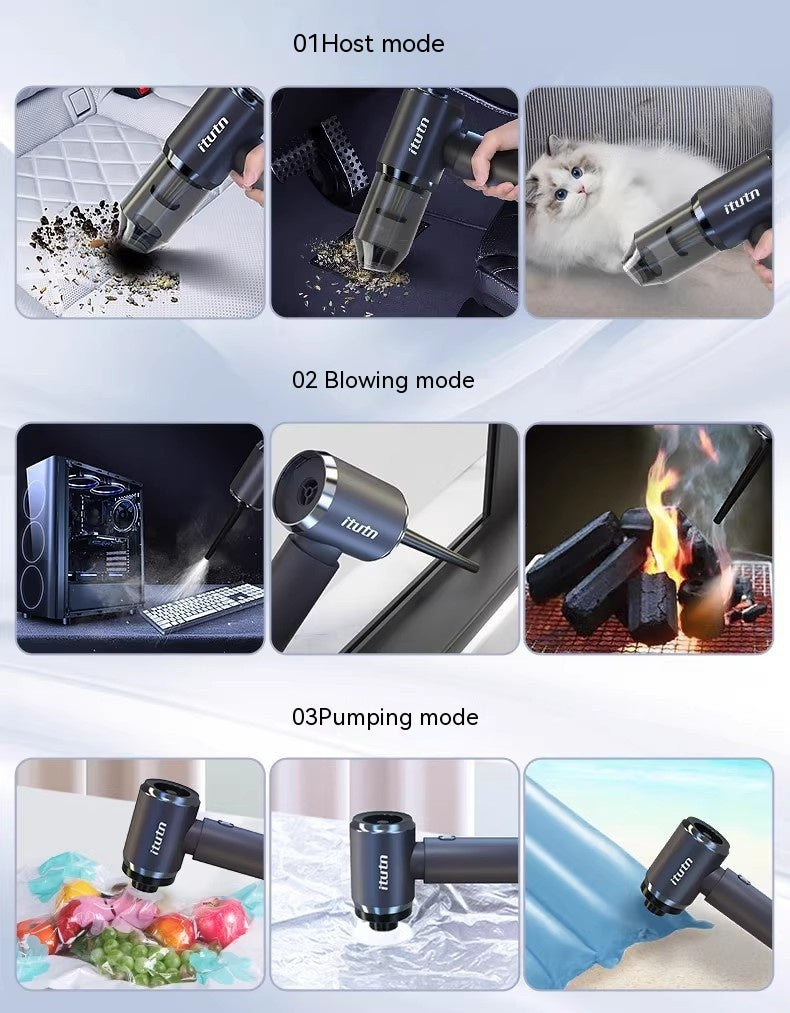 Handheld Car Vacuum & Blower 6000mA Wireless