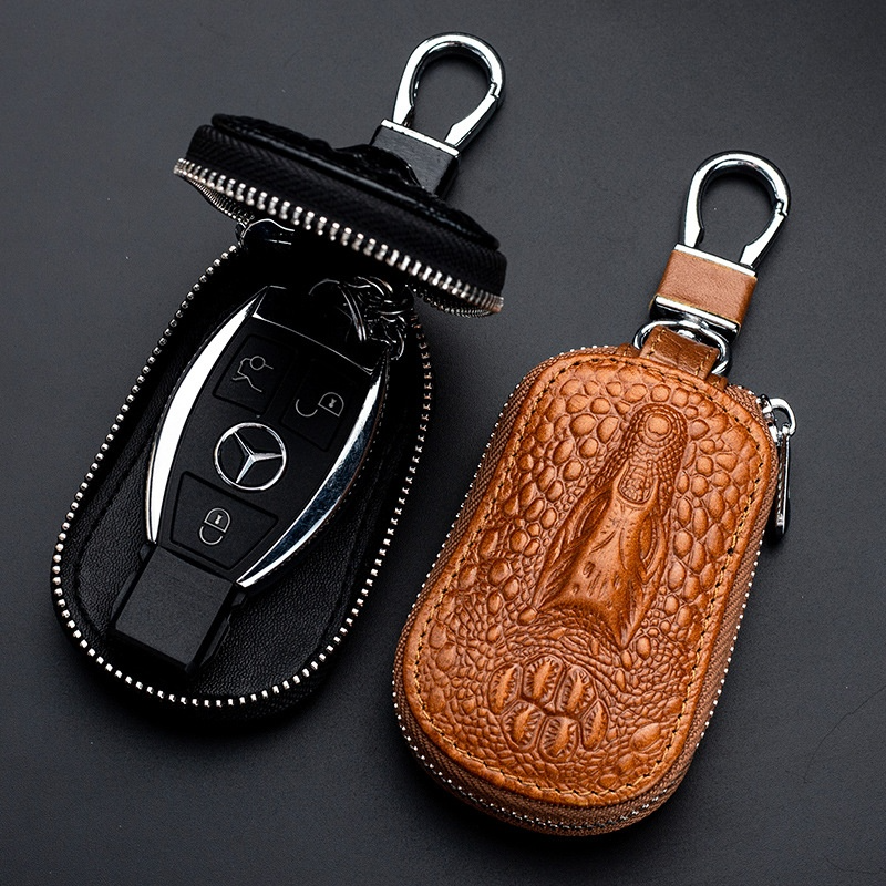 Genuine Leather Car Key Case