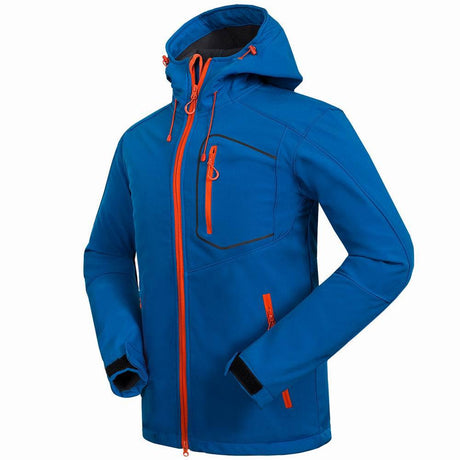 Men's Outdoor Softshell Jacket for Camping and Hiking