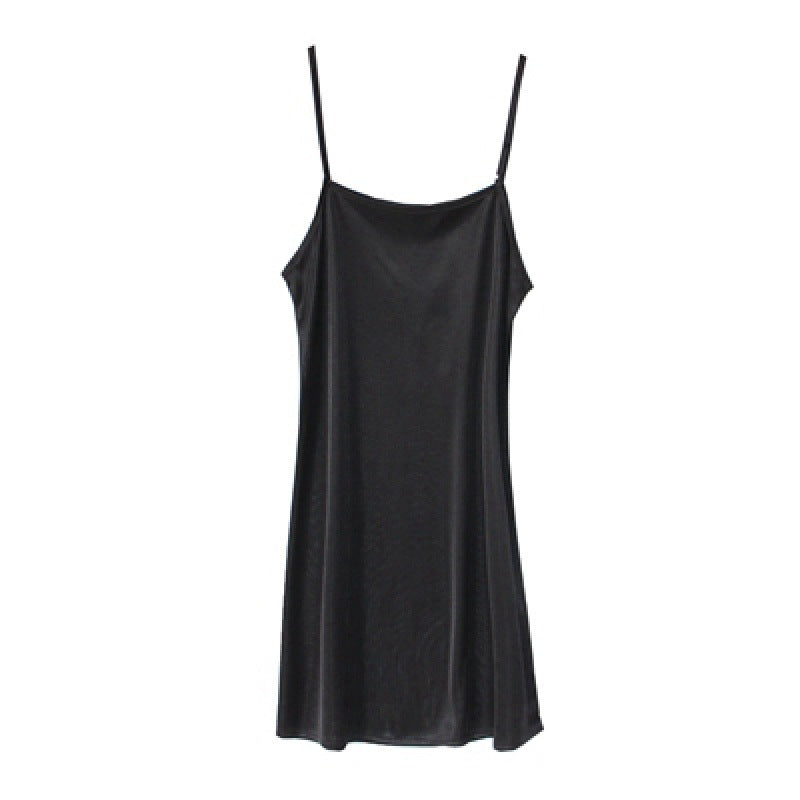 Thin Shoulder Strap Spring & Summer Dress Slip Petticoat