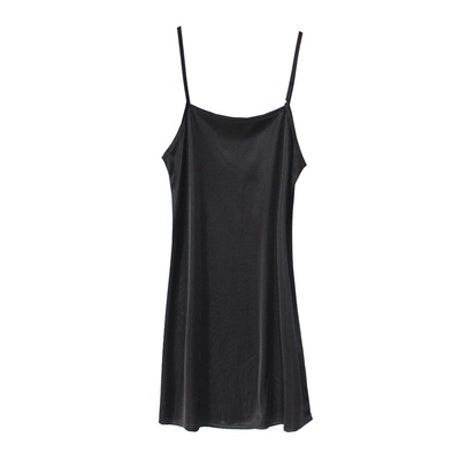 Thin Shoulder Strap Spring & Summer Dress Slip Petticoat