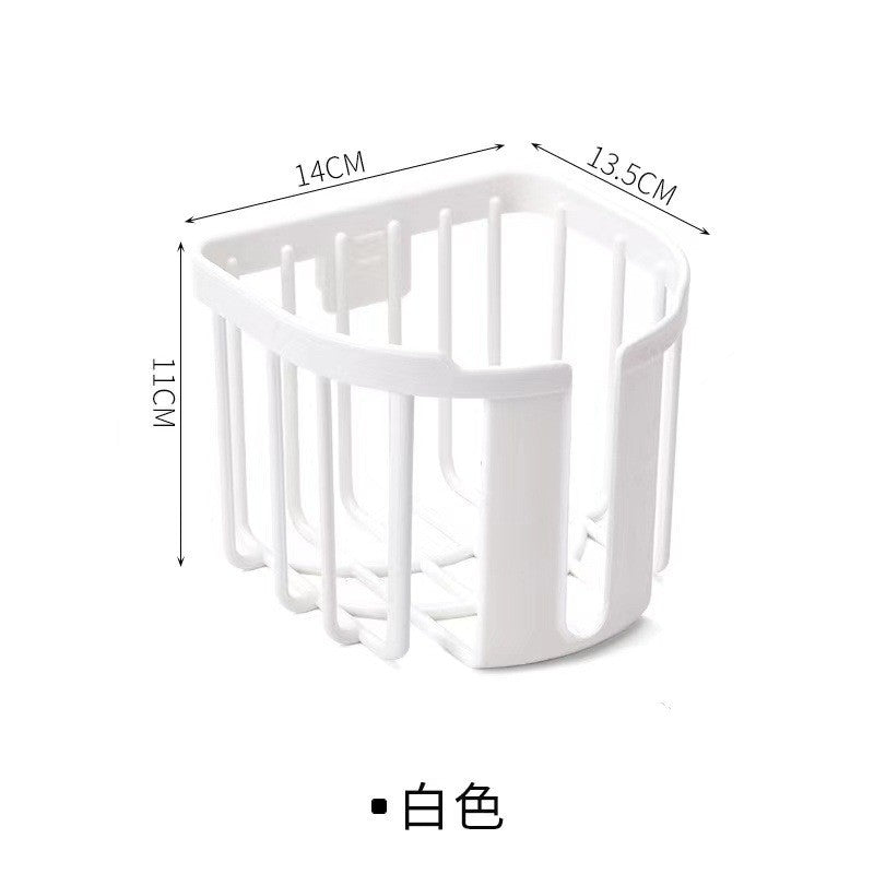 Multipurpose Bathroom Tissue Holder and Storage Basket