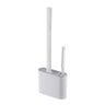 Wall-mounted Toilet Brush Set for Corner Cleaning