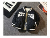 Kinder Baseball "BETTER" Bomber Jacket - Atlantic Shopping Mall