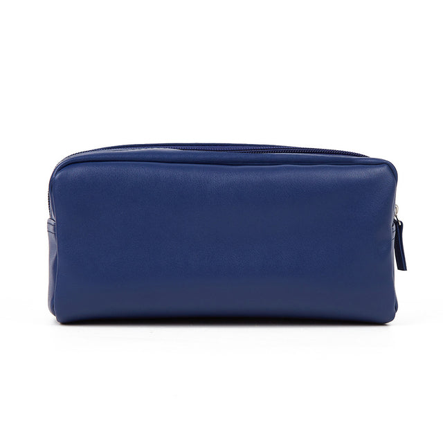 Solid Color Waterproof Travel Makeup and Toiletry Bag