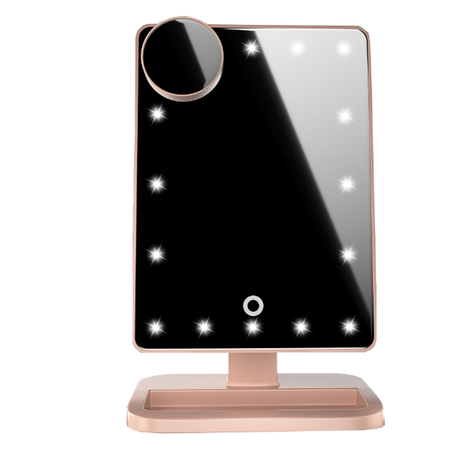 LED Makeup Mirror with Bluetooth Speaker