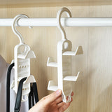 Creative Home Storage Rack for Closet with Hooks