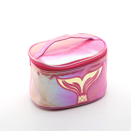 Ladies Laser Cosmetic Bag - Bucket Storage Design