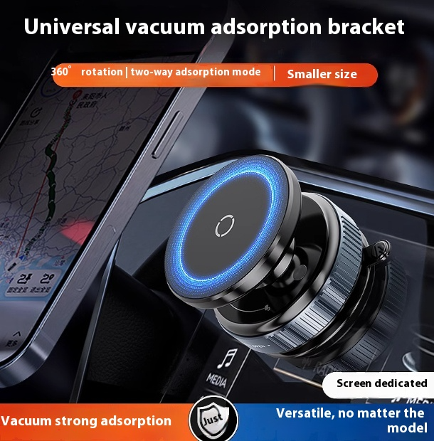 Vacuum Suction Car Phone Holder – Secure & Adjustable Dashboard Mount