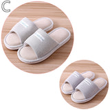 Cotton and Linen Indoor Home Slippers