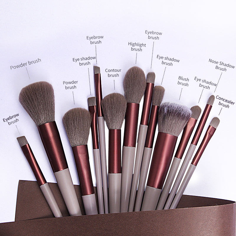 Soft Makeup Brush Set
