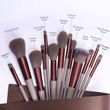 Soft Makeup Brush Set